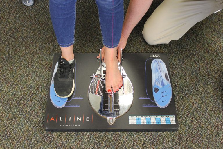 Orthotic Fitting - Aline Fitting 1